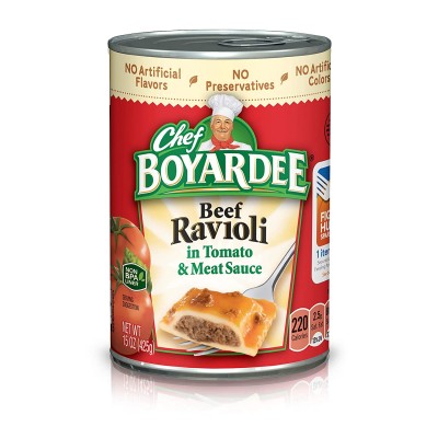 Chef Boyardee Beef Ravioli