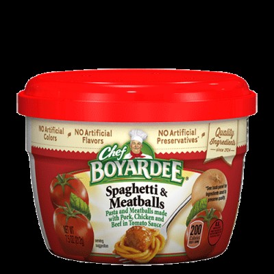 Chef Boyardee Microwaveable Spaghetti and Meatballs