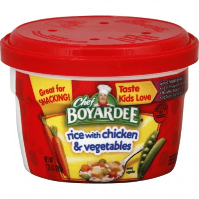 Chef Boyardee Rice with Chicken & Vegetables