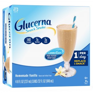 Glucerna Snack Shake Nutrition Shake Homemade Vanilla