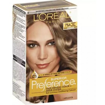 L'OrealÂ® Paris Cooler 7-1/2A Medium Ash Blonde Hair Color