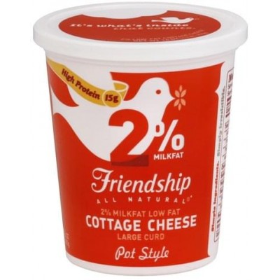 Friendship Dairies 2% Pot Style Cottage Cheese (16 oz)