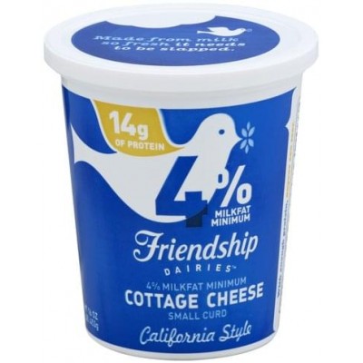 Friendship Dairies 4% California Style Cottage Cheese (16 OZ)