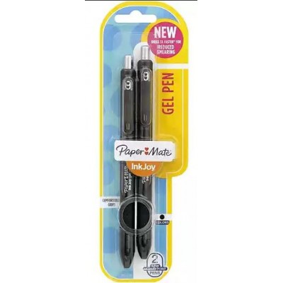 Bic Ball Pens - Grip Easy Glide Medium Black