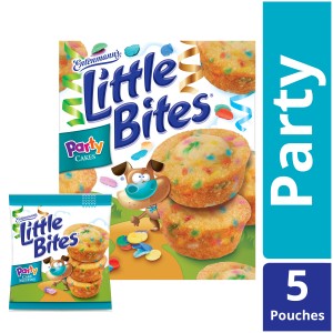 Entenmann's Little Bites Party Cake Mini Muffins, 5 pouches