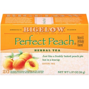 Bigelow Herbal Tea Bags - Perfect Peach