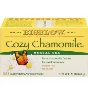 Bigelow Herbal Tea Bags- Cozy Chamomile