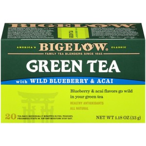 Bigelow Green Tea Bags - with Blueberry