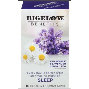 Bigelow Benefits Chamomile and Lavender Herbal Tea