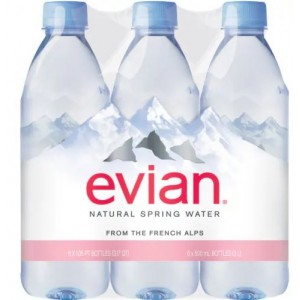 Evian Natural Spring Water