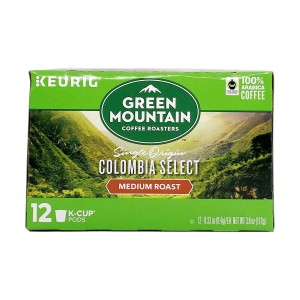 Green Mountain Coffee Medium Roast Colombian Fair Trade Select KCup Pods