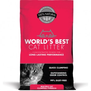 World's Best Cat Litter - Multiple Cat Clumping Formula