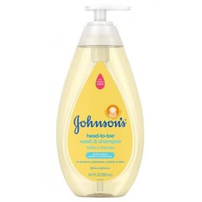 JOHNSON'S BABY Head-To-Toe Tearless Gentle Baby Wash & Shampoo