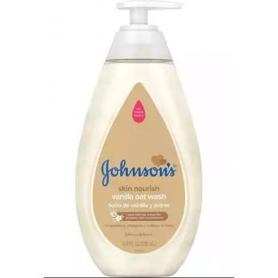 JOHNSON'S BABY Skin Nourish Baby Wash With Vanilla & Oat Extract