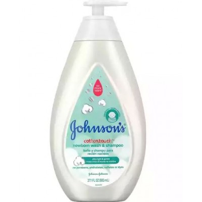 JOHNSON'S BABY CottonTouch Newborn Baby Wash & Shampoo