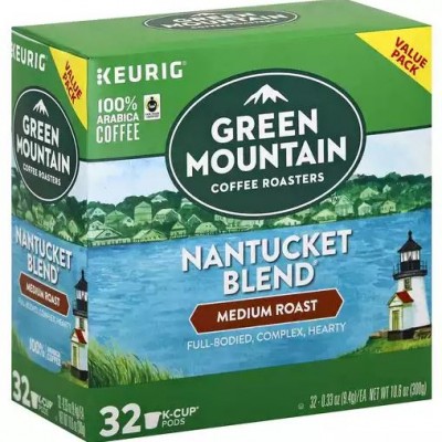 Green Mountain Nantucket Blend K-Cup Pods - Value Pack