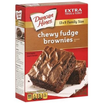 Duncan Hines Premium Chewy Fudge Brownie Mix