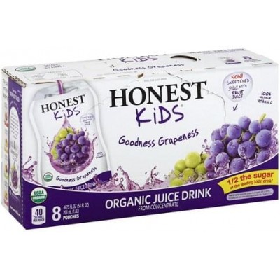 Honest Kids Goodness Grapeness Organic Juice Drink