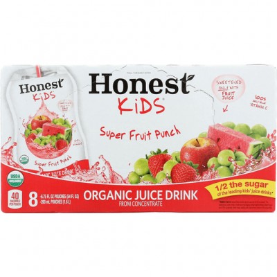 Honest Kids Super Fruit Punch Organic Juice Drink