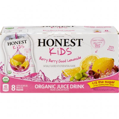 Honest Kids Berry Berry Lemonade Organic Juice Drink