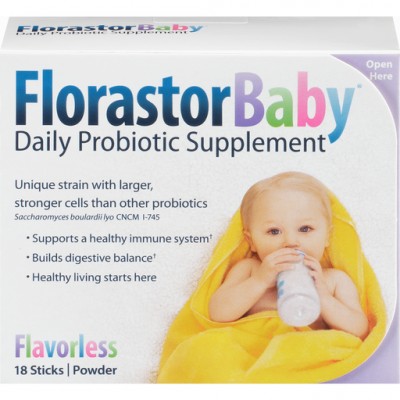 Florastor Baby Daily Probiotic Supplement 18 ct Powder