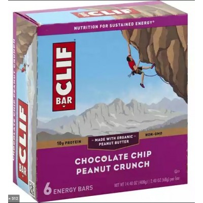 Clif Bar Chocolate Chip Peanut Butter Crunch Bar