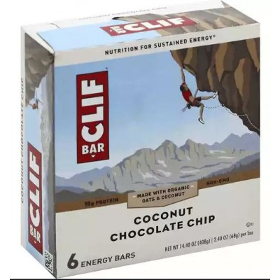 Clif Bar Energy Bars Coconut Chocolate Chip