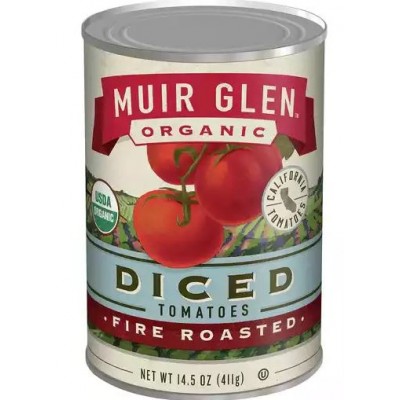 Muir Glen Organic Diced Fire Roasted Tomatoes