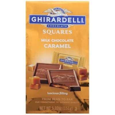 Ghirardelli Chocolate Squares Milk Chocolate w/Caramel