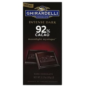 Ghirardelli Chocolate Moonlight Mystique Intense Dark Chocolate-12 Count