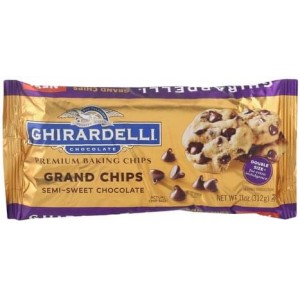 Ghirardelli Chocolate Grand Semi-Sweet Chocolate Premium Baking Chips