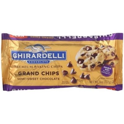 Ghirardelli Chocolate Grand Semi-Sweet Chocolate Premium Baking Chips