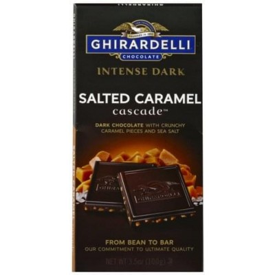 Ghirardelli Chocolate Salted Caramel Cascade Intense Dark Chocolate