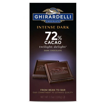 Ghirardelli Chocolate Intense Dark Gourmet Bar - Twilight Delight