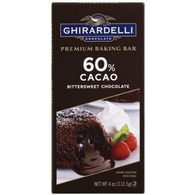 Ghirardelli Chocolate 60% Cacao Bittersweet Chocolate