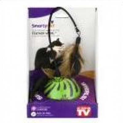 SmartyKat Worldwise Feather Whirl Cat Toy