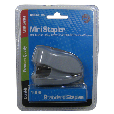 Avantix Mini Stapler with 1,000 Standard Staples Set