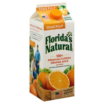 Florida's Natural 100% Premium Florida Orange Juice - Some Pulp