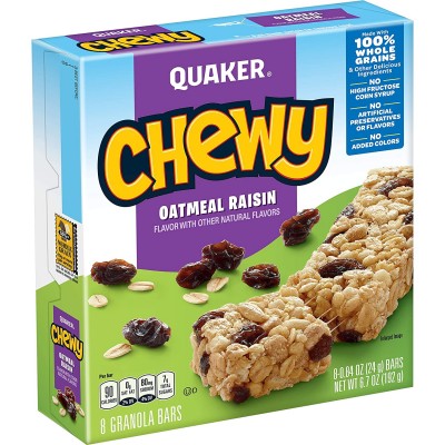 Quaker 90 Calorie Granola Bars - Oatmeal Raisin